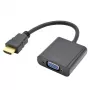Adaptérový kábel VGA na HDMI TB AKTBXVAHMVGAF15 15 cm, VGA (konektor samica) na HDMI (konektor samec)