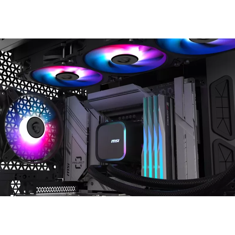 MSI MAG Coreliquid A13 360 základná doska, procesor all-in-one kvapalinový chladič 12 cm čierna 1 ks