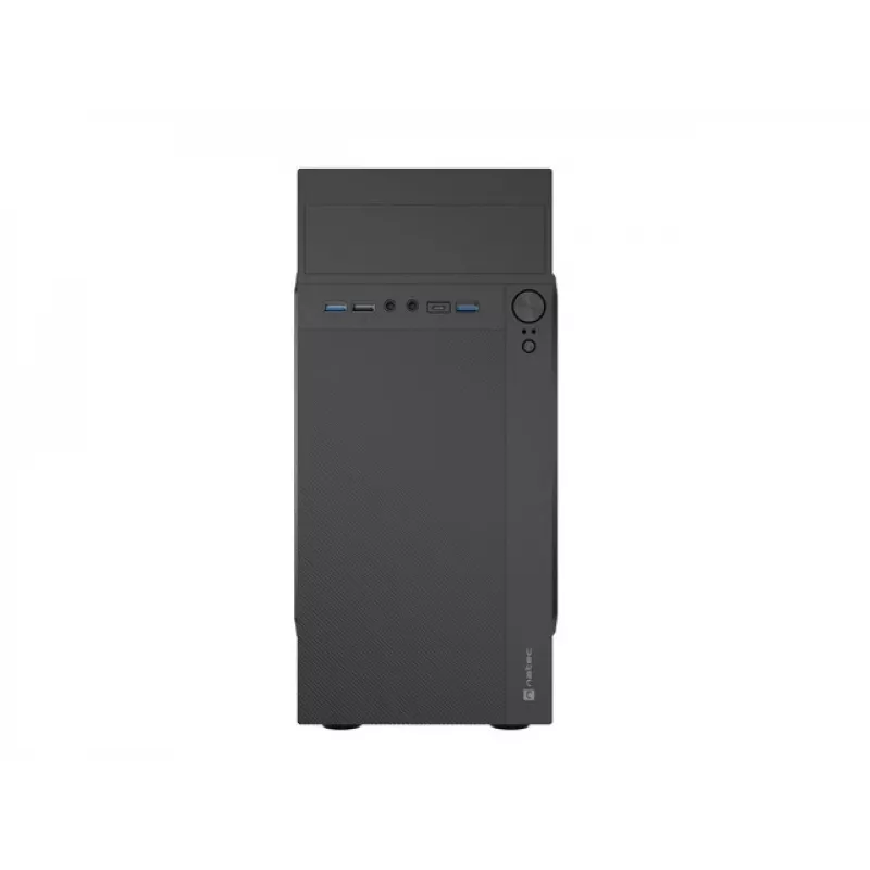 PC skriňa NATEC Helix Mini Tower čierna — microATX/Mini-ITX, 3×3,5