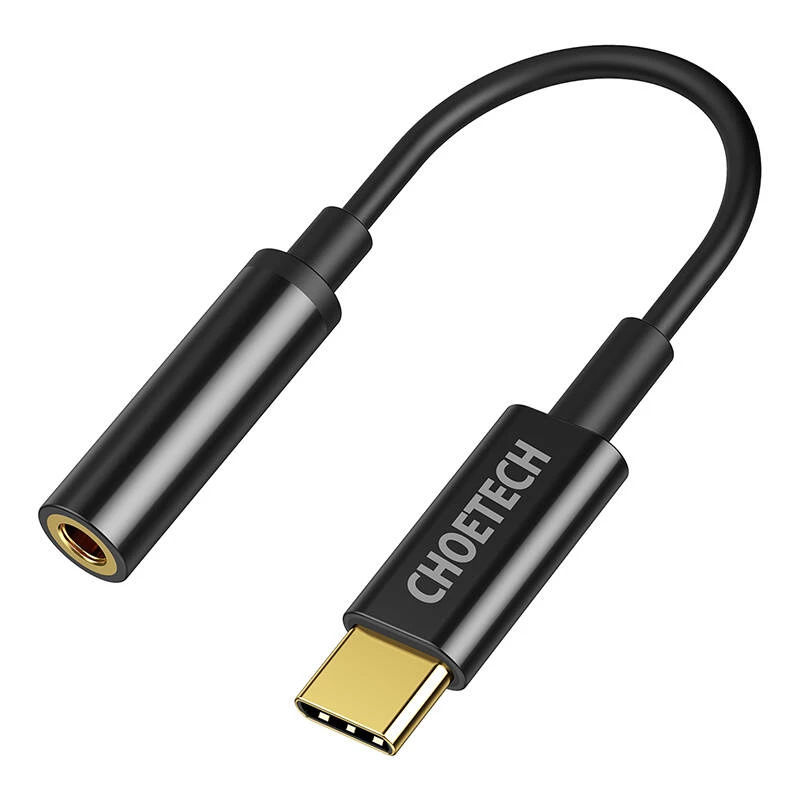 Audio adaptér CHOETECH USB Type-C (konektor samec) na 3,5 mm jack (konektor samica) model AUX003