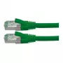 Sieťový kábel ROLINE Recycled Material 21.45.3236 RJ-45 Cat6a 7 m zelený