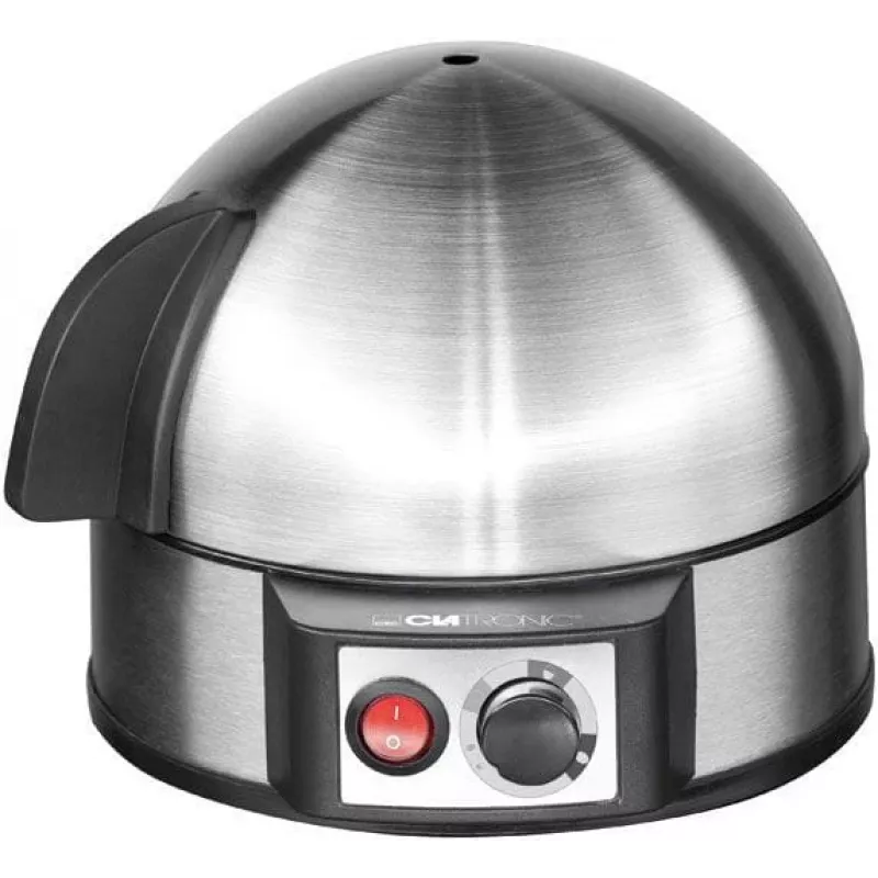 Clatronic EK 3321 varič vajec 7 vajec 400 W čierna, ušľachtilá oceľ