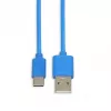 IBOX USB A na USB C kábel IKUMTCB — 1 m, USB 2.0, modrá