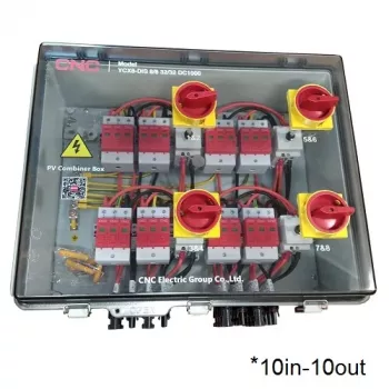PV kombinátorová skriňa CNC NV822553 DC 10-in 10-out IP66