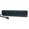 APC Rack PDU, Basic, 1U, 20A, 120V jednotka rozvodu napájania (PDU) čierna