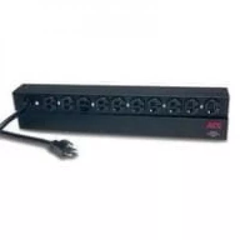 APC Rack PDU, Basic, 1U, 20A, 120V jednotka rozvodu napájania (PDU) čierna