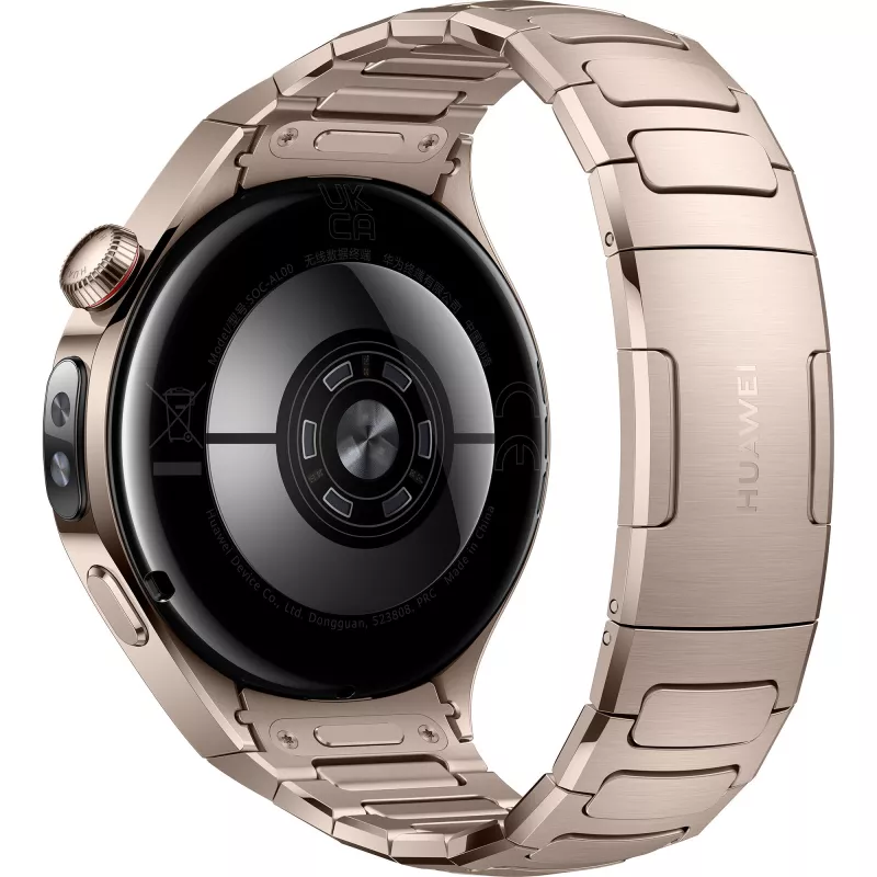 Inteligentné hodinky Huawei WATCH 5 42 mm, 1,38" AMOLED, eSIM, titánový remienok Sand Gold