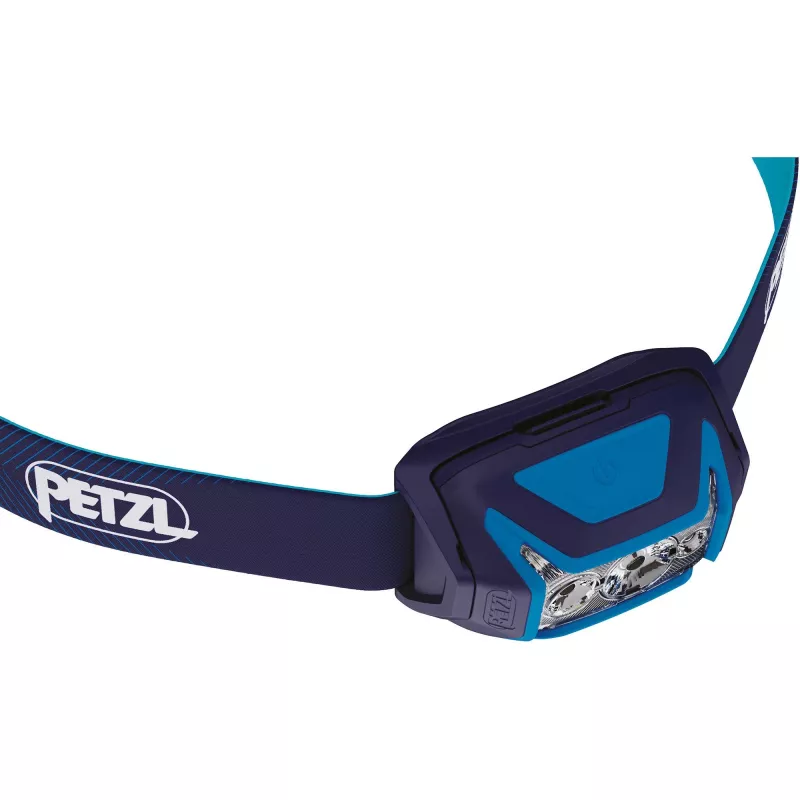 Čelová lampa Petzl Actik Core modrá LED 100 lm USB nabíjateľná