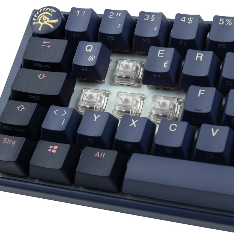 Ducky One 3 Cosmic Blue Mini herná klávesnica, RGB-LED - MX-Ergo-Clear