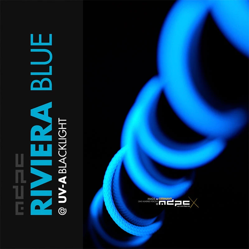 MDPC-X objímka Medium - Riviera Blue UV, 1 m