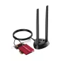 Interná WLAN Bluetooth sieťová karta Cudy WE9300S PCIe, Wi‑Fi 7 (802.11be) tri-band 2.4/5/6 GHz, 5765 Mbit/s, Bluetooth 5.4, externá 2x2 anténa