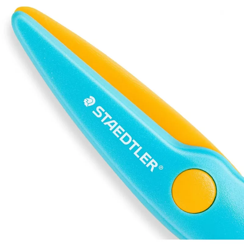 Nožnice Staedtler Noris Junior rovný strih modrá žltá 100 mm