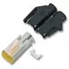 Draka UC900 - patch kábel - RJ-45 (M) - na - RJ-45 (M) - 3 m - SFTP, PiMF - CAT 6a - bezhalogénový - žltý (21.05.9532)