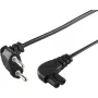 Napájací kábel ShiverPeaks 09-06001 — euro konektor zahnutý na IEC 60320 C7, 1,5 m