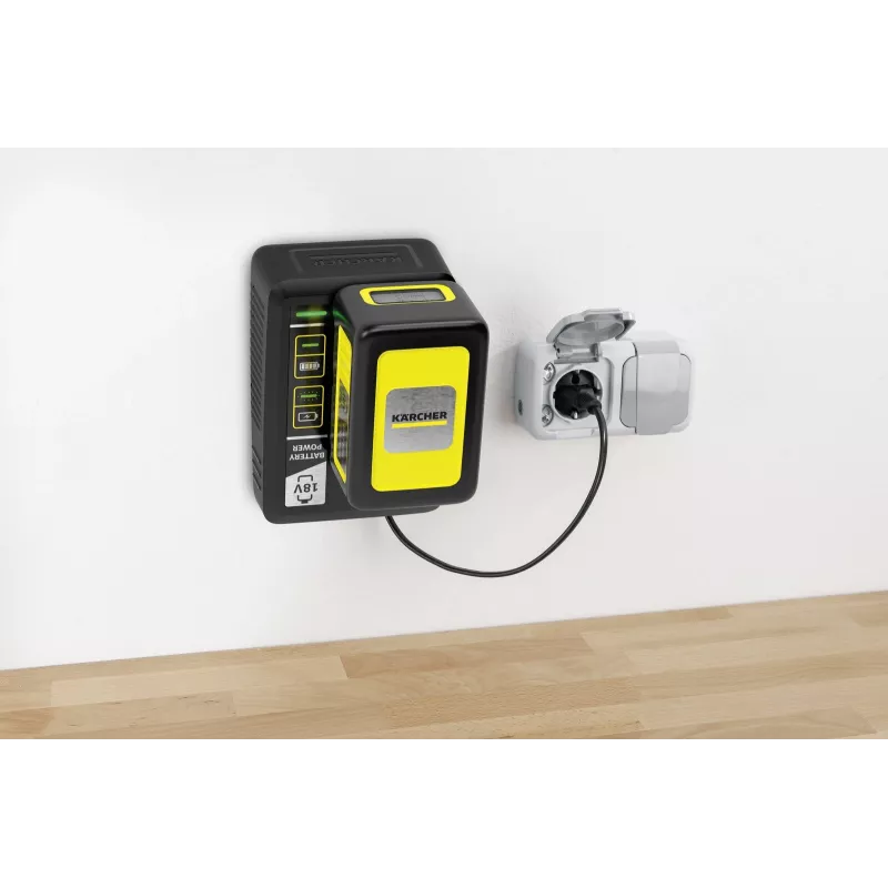 Sada batérie a nabíjačky Kärcher 2.445-063.0, Universal 18V 5000mAh, žltá/čierna