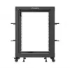 Voľne stojaci rack Lanberg OR01-6115-B 15U čierny 600 kg kapacita