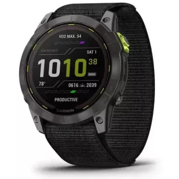 Garmin Enduro 2 3,56 cm (1,4 palca) MIP 35 mm digitálne 280 x 280 pixelov dotyková obrazovka sivá Wi-Fi GPS (satelit)