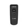 Ručný čítač čiarových kódov Zebra CS60 1D/2D LED bezdrôtový IP65 čierny, Bluetooth/USB, dosah 100 m, 83 g