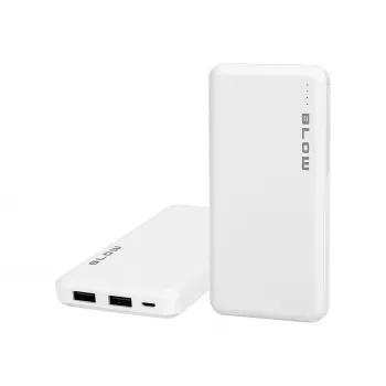 Prenosná nabíjačka Powerbank BLOW PB10A 10000mAh (37Wh), 2x USB-A výstupy, 22,5W celkom, Micro-USB vstup, polymérová batéria
