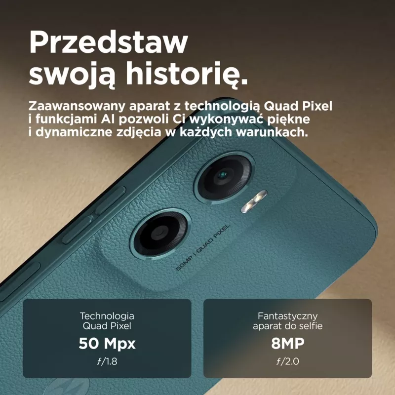 Motorola moto g05 16,9 cm (6,67 inch) Dual-SIM Android 15 4G USB Type-C 8 GB 256 GB 5200 mAh zelená