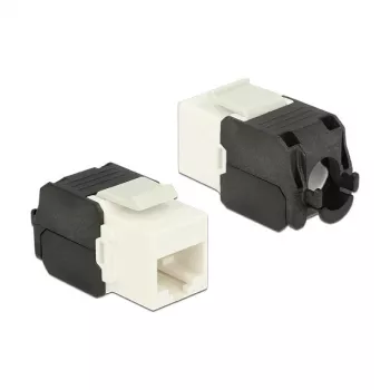 Delock 86266 Keystone modul RJ45 na LSA Cat.6A UTP, biely