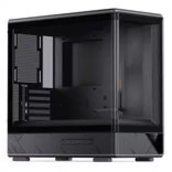 Počítačová skriňa Jonsbo D200 midi-tower mATX temperované sklo mini temp displej čierna