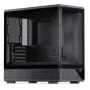 Počítačová skriňa Jonsbo D200 midi-tower mATX temperované sklo mini temp displej čierna