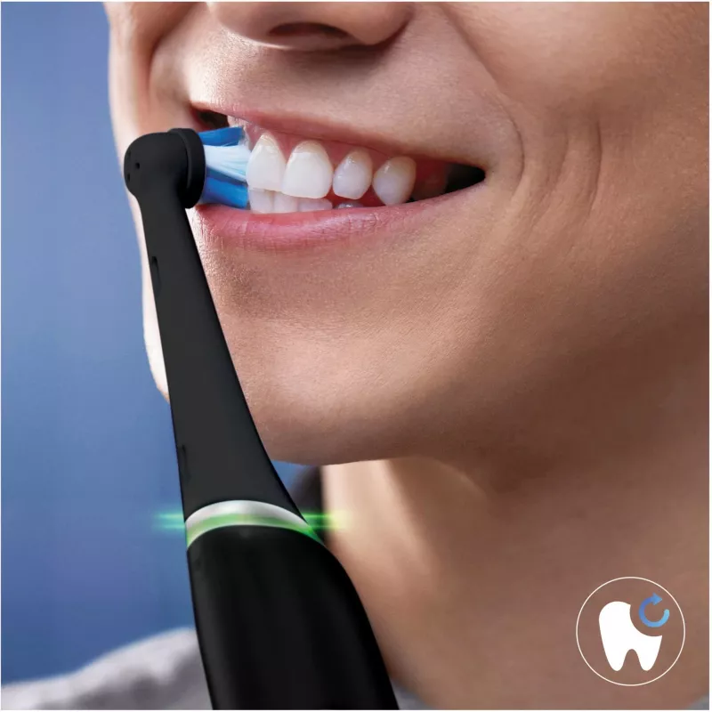 Náhradné hlavice zubnej kefky Oral-B IOUR8BK balenie 8 ks, čierna