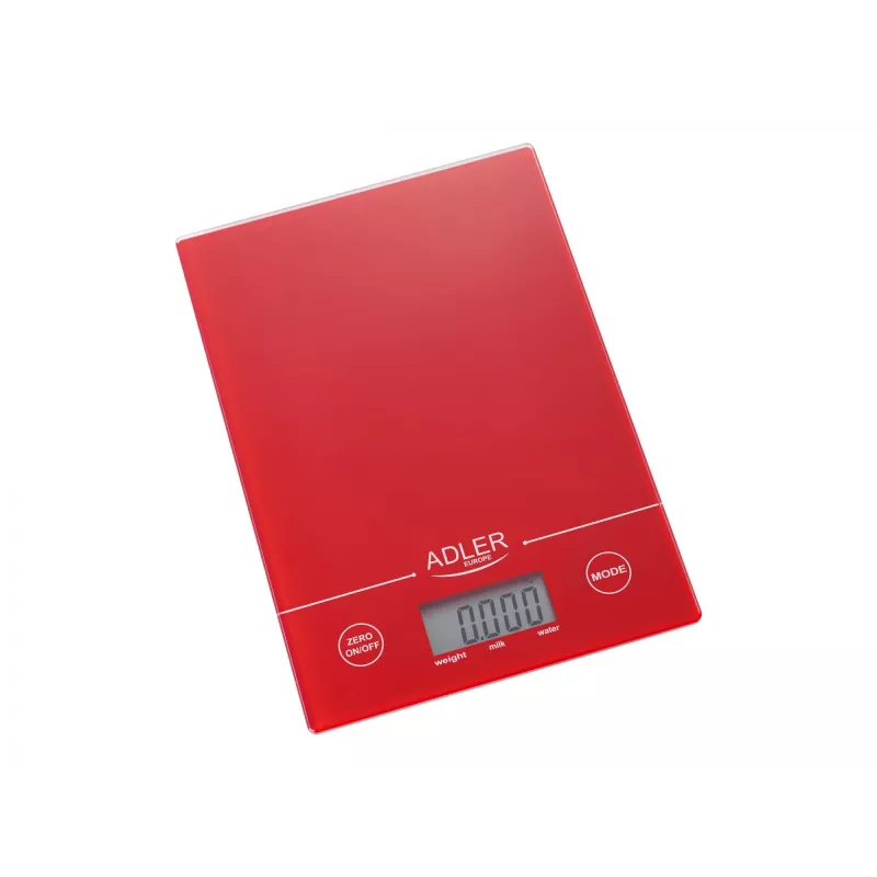 Elektronická kuchynská váha Adler AD 3138 červená