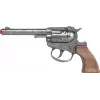 Kovový kovbojský hračkársky revolver Gonher 8-ranný model 239842