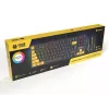 Tracer HORNET 87 klávesnica myš v cene gaming USB QWERTY anglická čierna, žltá