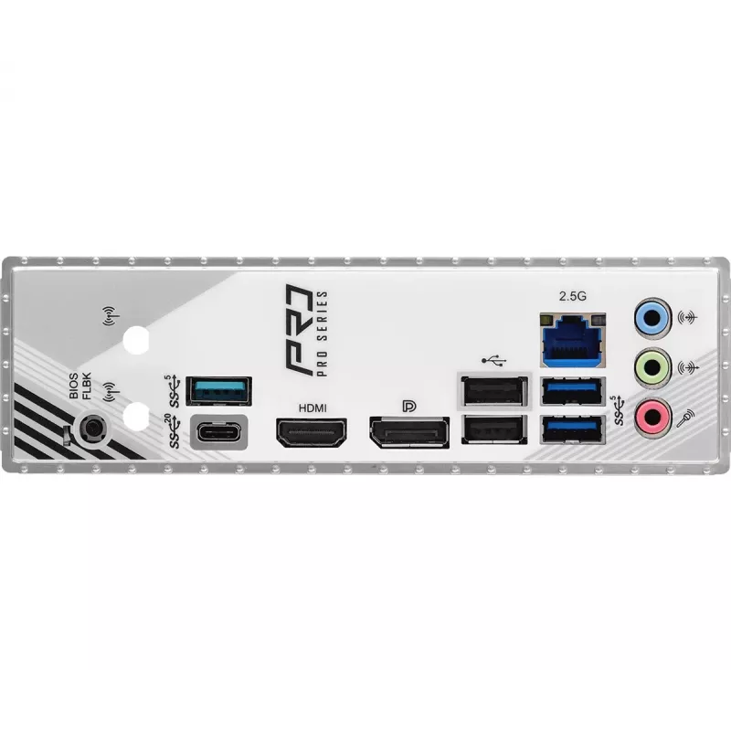 Základná doska ASROCK B860M Pro RS — Intel B860, LGA 1851, micro ATX, DDR5, 4× DIMM, 2.5Gb LAN, 1×PCIe5 x16