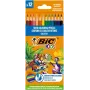 BIC pastelky Kids Smooth 12 farieb sada