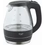 Rýchlovarná kanvica | Adler | Rýchlovarná kanvica | AD 1224 | Štandard | 2000 W | 1,5 L | Sklo | 360° otočná základňa | Čierna