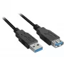 USB kábel Sharkoon 3 m 2xUSB3.0-A