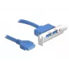 USB-3.0 kábel DeLOCK 82976 2 x USB 3.0-A 0,4 m