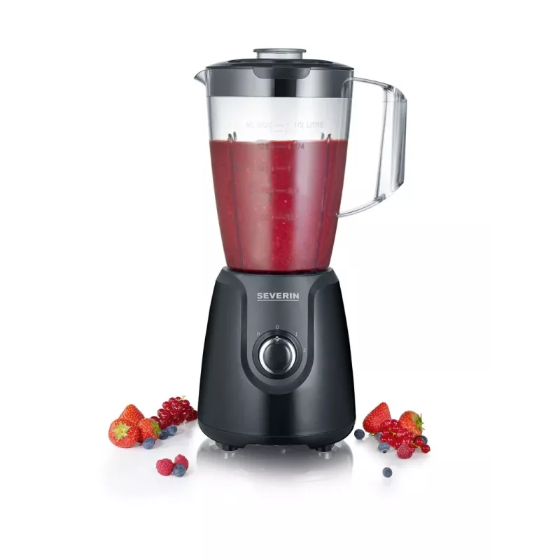 Severin SM 3707 mixér 1,5 L stolový mixér 600 W čierny