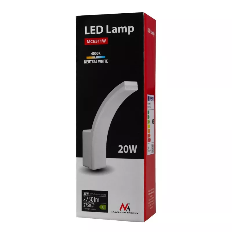 LED svietidlo MCE511 W 20W IP65 4000K