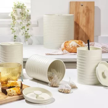 Sada na pracovnú dosku Russell Hobbs RH03270CEU7 krémová 4-dielna – kuchynská sada na pracovnú dosku, krémová