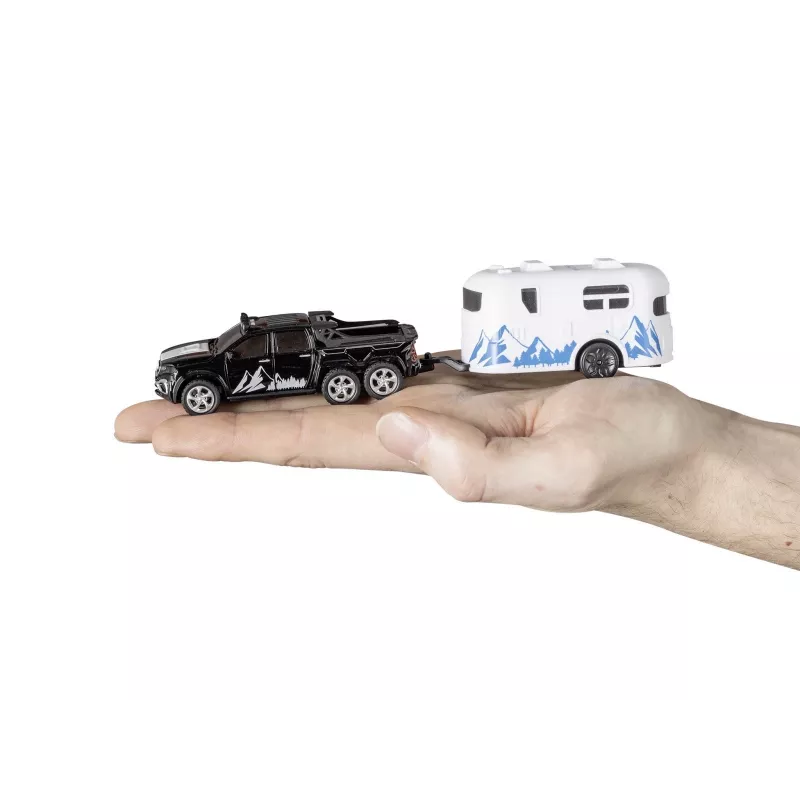 RC auto s karavanom REVELL 23566 — diaľkovo ovládaný mini model, na batérie, hračkárske vozidlo
