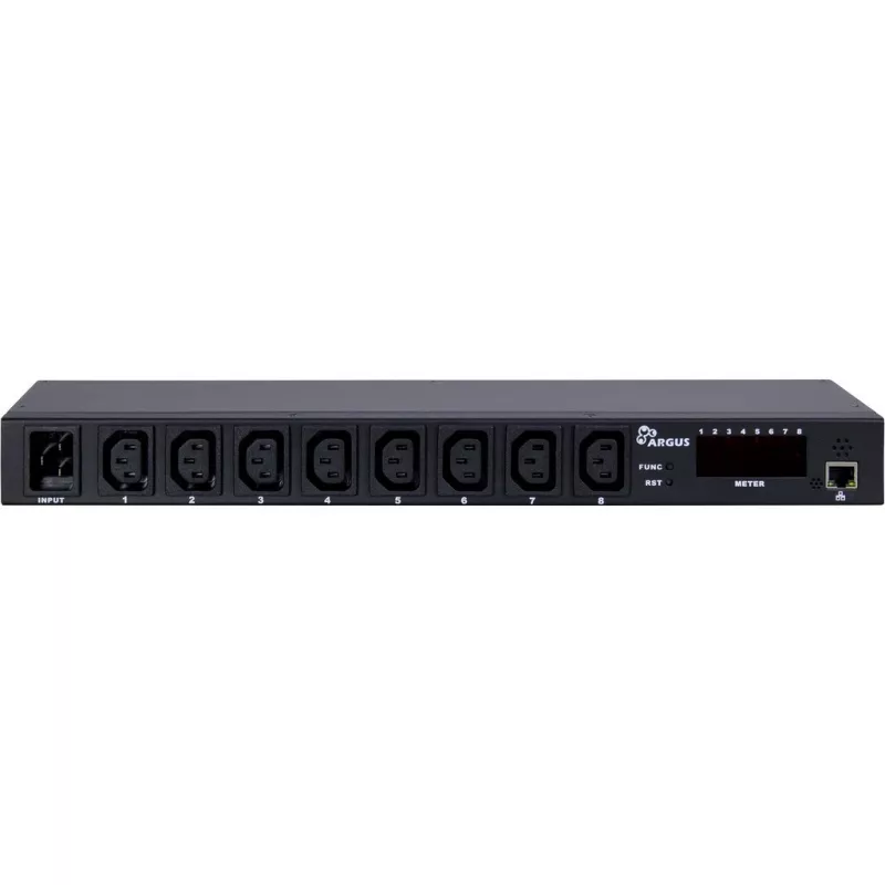 Inter-Tech SW-0816 Power Distribution Unit (PDU) 8 AC zásuviek čierna