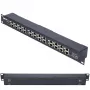 Extralink Gigabit PoE injektor 12 port 12x 1000Mb/s RJ45, Rackmount