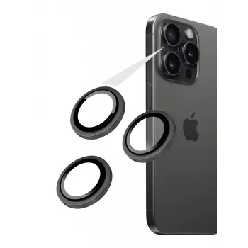 Pevné sklo fotoaparátu | Samsung | Galaxy S26 | Tvrdené sklo | Čierna
