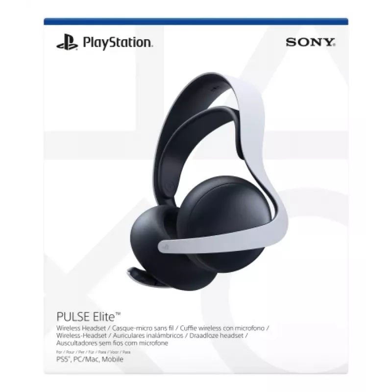 Sony PULSE Elite headset káblový & bezdrôtový hlavový most herný Bluetooth nabíjacia stanica čierna, biela