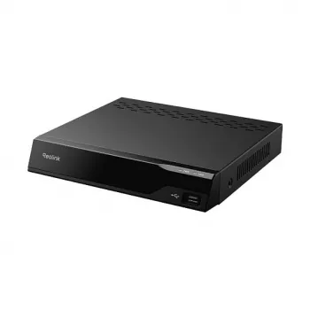 Sieťový videorekordér Reolink RP-PN8-NHD — 8-kanálový PoE NVR, max. 4K, SATA až do 32 TB, čierna