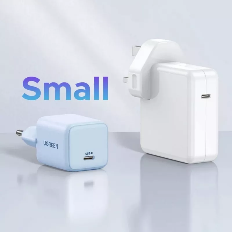 UGREEN X512 20W GAN 1X USB-C napájací zdroj - modrý