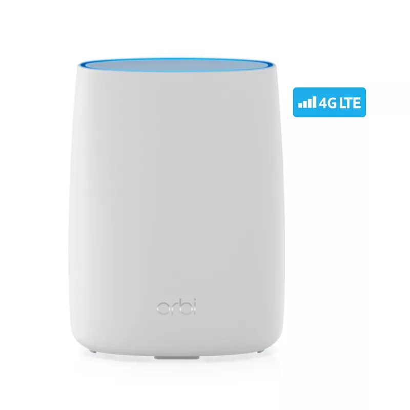 NETGEAR LBR20 bezdrôtový router Gigabit Ethernet Dual-Band (2,4 GHz / 5 GHz) 4G biely