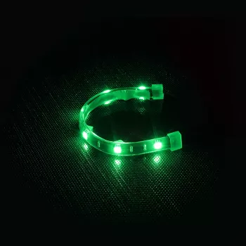 LED pásik BITFENIX Alchemy 20 cm, zelený 1,44 W, 60 lm, 120° uhol vyžarovania
