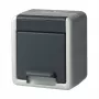 GIRA Schuko nadomietková zásuvka 444030, samostatná, sivá