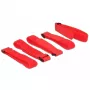 Suchý zips DeLOCK 18705 červená 20 mm x 300 mm 5 kusov